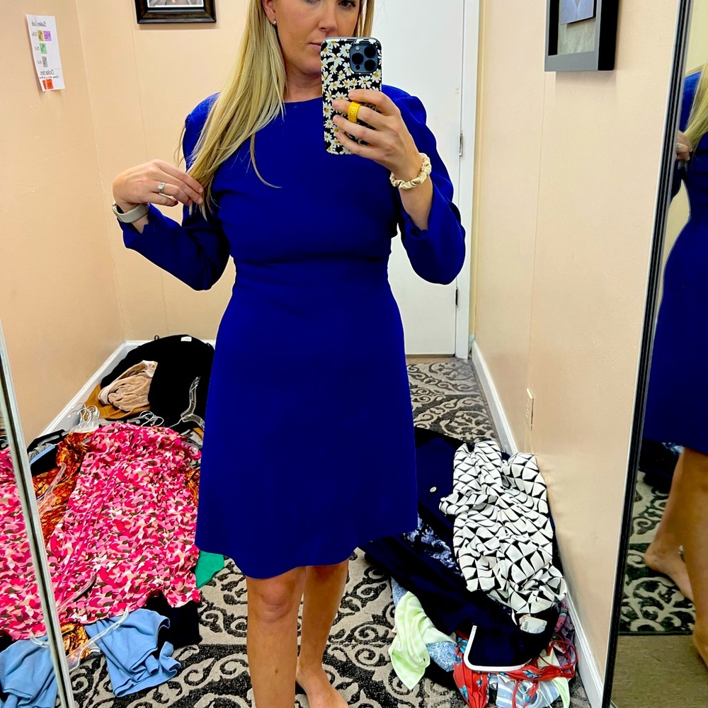 J Crew Royal Blue Women’s Dress size 8